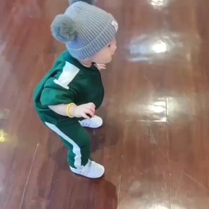 Setelan Jaket Squid Game Anak Peserta Squid Game