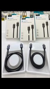 Cáp sạc nhanh 100w Choetech A3010 Type C to Type C Thunderbolt 4 (Hàng chính hãng)