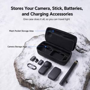 Túi Đựng Insta360 X6 Di Động Chống Nước Vỏ Cứng Tiện Dụng Cho Phụ Kiện Máy Ảnh All-in-One Dễ Dàng Mang Theo Khi Đi Du Lịch