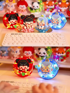 ️现货️ReadyStocks Ne Zha blocks toys 哪吒 敖丙 国潮 潮乐创 卡通 公仔 积木 摆件 兼容 乐高 儿童 玩具