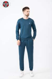 Bộ Nỉ Thể Thao Nam Cổ Tròn AN3601 An Thắng.Bộ Thể Thao Nam Cao Cấp.San Leather
