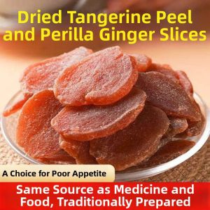 WENXIANGZAN | Handmade Additive-free Dampness-Relief Warming Citrus Peel Ginger Slices