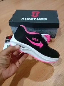 KIDSTUBS Sepatu Sekolah Anak Perempuan Laki Laki Umur 6-10 Tahun-KIDZTUBS 1519101324
