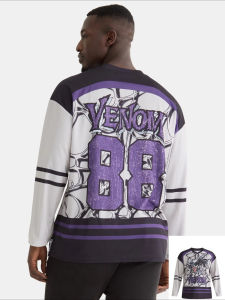hot toys | Family Matching Summer Anime Venom Breathable Long Sleeve T-Shirt Quick Drying Comfortable Sports Fashion Long Sleeve Tops
