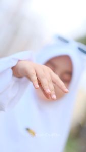 Setelan Anak Set Hijab / Baju Muslim Setelan Putih Anak Perempuan / Setelan Manasik Haji Anak / Baju setelan Anak Murah / Set Anak Terbaru
