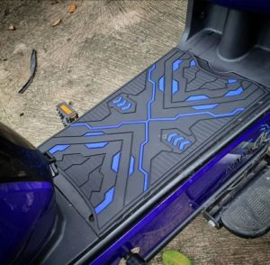 karpet pijakan kaki sepeda listrik UWINFLY EXOTIC T3 PRO motopad27 anti slip