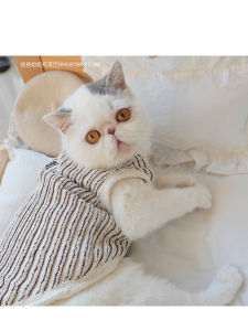 Thickened Fleece Warmth Vest for Kittens Sleeveless Pet Clothes Autumn Winter Essential for All Seasons Keep Your Pet Cozy