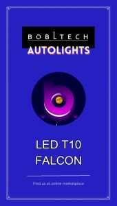 BOBLTECH Lampu Senja Led T10 W5W FALCON Super Canbus (2 Buah)