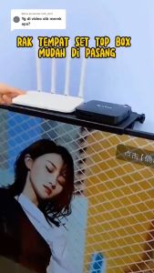 [Serbaguna] Rak Gantung TV Portable Stand Meja Atas TV LCD Storage Tatakan Set Box Kuat
