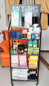 UPSEN Supermarket Shelves Snack Shelf Beverage Small Food Toy Display Stand Kitchen Organizer Storage Rack