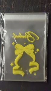 Printed Card Packaging Bag Self Adhesive Stamp Instant Photo Bag Transparent Subpackage Sealed Bag Creative Cultural Gift