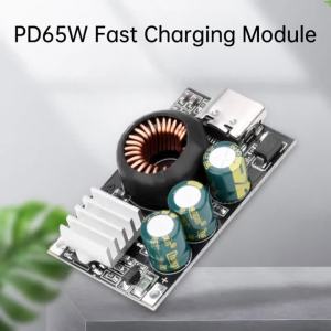 PD 65W Fast Charging Module Type-C Mobile Phone Car Charging Board DC Buck PD3.0 QC3.0 PPS FCP AFC Quick Charger for iPhone iPad