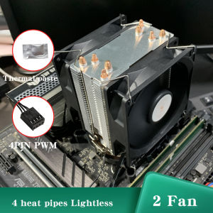 X99 CPU Processor Cooler Lga 2011 V3 4PIN Rgb Fan Tower Heatsink 4 Heatpipes Cooling Fan for Intel LGA 1200 1150 AMD AM4 AM5