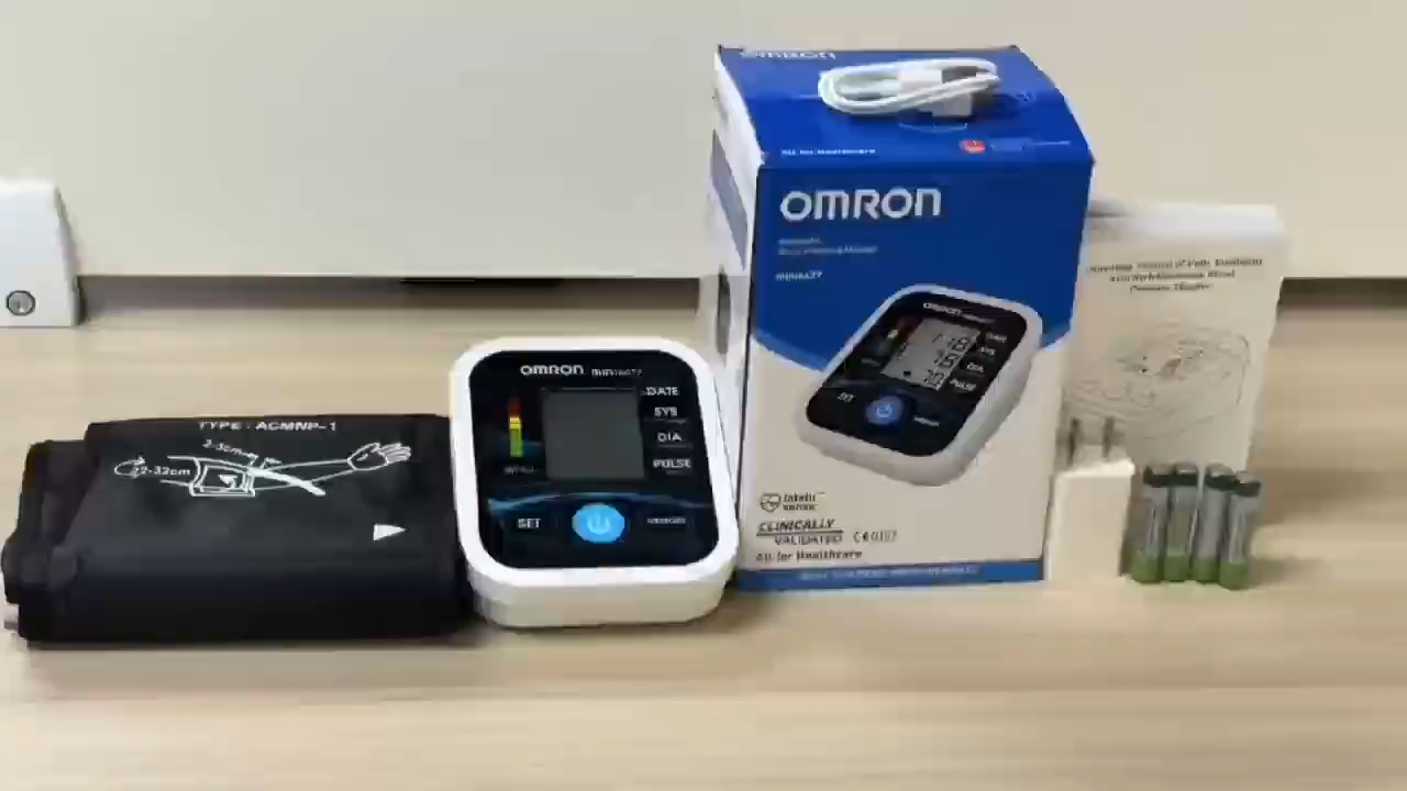 [5-Year Warranty] OMRON Automatic Blood Pressure MonitorModel MINI-6677 - Genuine Blood Pressure Monitor