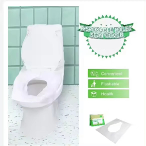 10pcs/sheets Flushable Travel Disposable Toilet Seat Covers for Adults & Kids Training