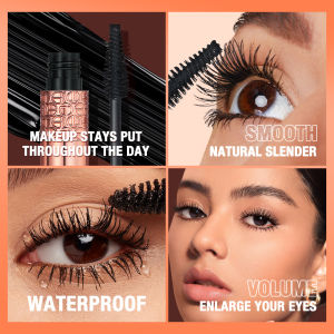 O.TWO.O Mascara Waterproof Liquid Extension Eyelashes Lenthening Thick Eyelash Make Up Fast Dry Eyelash Curler Black Eyeliner