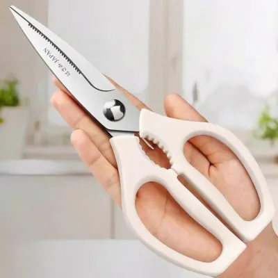 plys | German-Style Long Kitchen Shears - Super Sharp Heavy-Duty for Chicken Bone Fish Meat Veggie Scallion Baby Food C2612