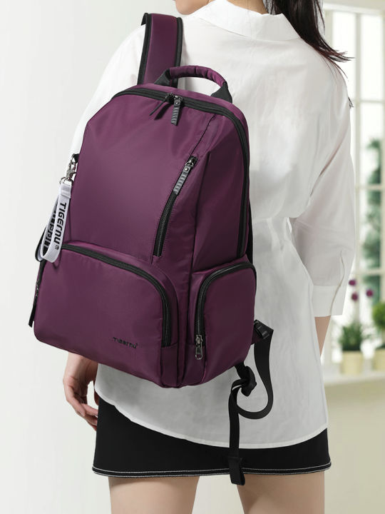 backpack laptop women factory seemeroad Canvas Backpack, Durable Rucksack, Travel Bag Fits 15.6 Inch Notebook for Directly (Pink) : Electronics New Year Women's Luxury Leather Laptop Backpacks