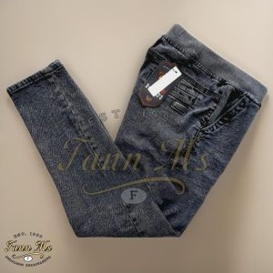 Celana Jeans Pria Pinggang Karet - Celana Jeans Panjang Pria Rip - Terlaris