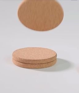 【SUPERMAT】Cork Coaster Cup Table Mat Placemat Coaster Custom Set Dinnerware Set Alas Cawan Cup Pad Coffee Tea Mat 软木杯垫