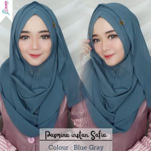 (New) Pashmina Instan "SAFIA Series" By Zaura