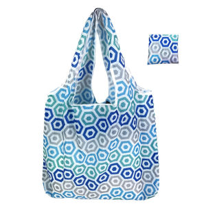 Reusable Shopping Bags Women Foldable Tote Bag Portable Cloth Eco Grocery Bag Folding Fruit Vegetable Handbags Large Capacity
