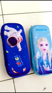 Kotak Pensil Anak 3D Timbul Tempat Pensil Karakter 3D Kotak Pensil Spiderman Astronot Rocket 3D Cute Pen Box