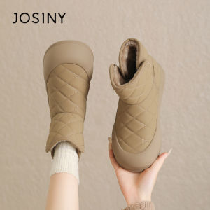 Josiny | Thick Heel Warm Waterproof Snow Boots