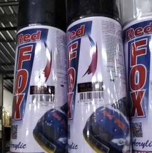 สีสเปรย์พ่นรถ REDFOX