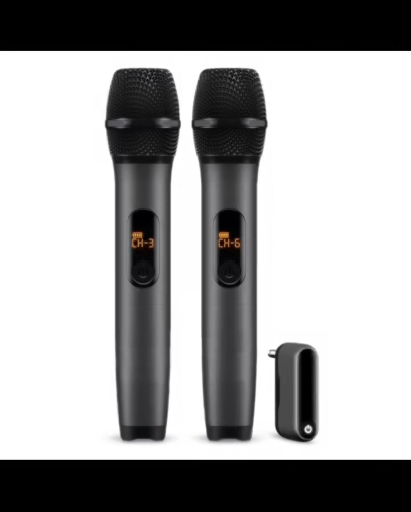 BEIJI Wireless microphone Professional Handheld Wireless Dual microphone and UHF Universal Receiver