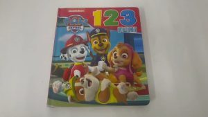 Paw Patrol 123 Learn Numbers & Counting Fun Board Book For Kids