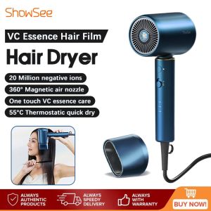 Xiaomi Showsee  Hair Dryer 1800W Low Noise Hair Blower Home Hair Styling Hairdryer High speed hairdryer