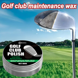 Premium Golf Club Maintenance Wax Non-Toxic/Odorless/Easy-Apply Enhances Grip/Performance Fits All Clubs Golf Accessories