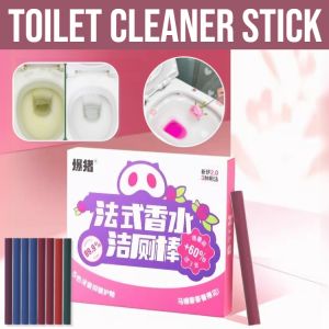【One Stick Lasts For 300 Uses】Fragrant French Perfume Toilet Cleaner Stick Toilet Bowl Cleaner Prevent Clogs Odors Long-Lasting Freshness