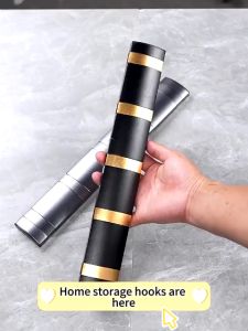 New Wall Hook Aluminum No Drill Door Hanger Thickened Material Hook Clothes Cangkuk 免打孔挂钩