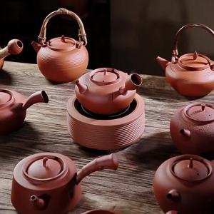 MIANXIAOCHENG | Bình Pha Trà Đất Nung Chaozhou Handmade