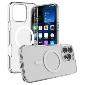 เคส TPU สำหรับ Lphone 16/15/14/ 13/12เคสไฮบริดแบบคลาสสิก (HaloLock) เคสป้องกันสำหรับสมาร์ทโฟนผู้ชายผู้หญิงพร้อมโมดูล MagSafe