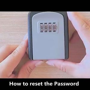 Wall Mount Key Safe Box Numbering Lock Key Storage Lock Box 4 Digits Password Locker Key Locker钥匙保险盒 安全锁