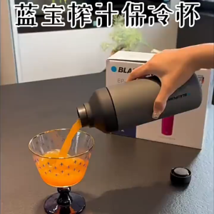 BLAUPUNKT stainless steel juicer portable juicer cup household juicer insulation cooling crushable ice charging multifunctional antioxidant 316L