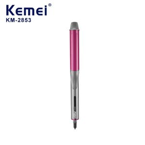 Kemei KM-2853 Máy uốn xoăn tóc dài thùng Styler đa năng dụng cụ làm xoăn tóc điều chỉnh nhiệt thiết lập phụ nữ Máy uốn tóc với mở rộng thùng