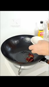 Flat Cooking Pan Non-Stick Fish Scale Pattern Superior Heat Induction Cooker Non Stick Rust Corrosion Resistent Ergonomic Handle Uncoating Frying Wok Pan Kuali Periuk Leper Pan Corak Sisik Ikan Dapur Tidak Melekat Tahan Karat Kakisan Pemegang 无涂层不粘锅炒菜平底锅