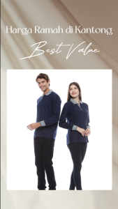 Esperanza Kaos Polo Shirt TPJK Biru Navy