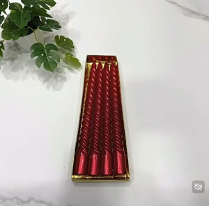 🕯️ High-Quality Wax Long Candles for Ruang Tamu Restoran & Emergency Lighting | Slow Burn 8+ Hours