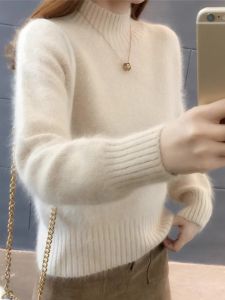 Luxury Fashion Warm Fleece Thickened Knit Sweater