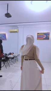 Rok Wanita Midi Korean Style - Joy Skirt Flare Terbaru - Rok Wanita Premium