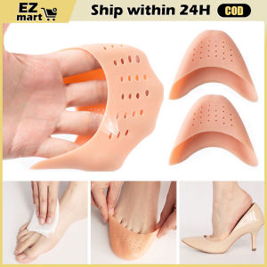 Forefoot Pad Toe Protector Silicone High Heel Ballerina Half Size Cushion Pain Relief Non-slip Shoe Insole for Women Foot Care