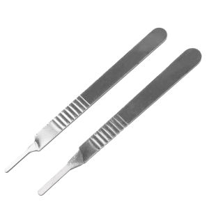 20PCS Scalpel-Blades With Handle Carbon Steel Carving Metal Scalpel-Blades Handle Cutting Repair Animal Surgical-Knife Tools