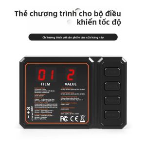 Bộ Điều Khiển Điện Tử ESC Chống Nước 45A 60A Cho Xe Ô Tô & Xe Tải Không Chổi Than 2-3S 5.8V Với Đầu Nối XT60/T Điều Khiển Bằng Thẻ Lập Trình Động Cơ Không Cảm Biến