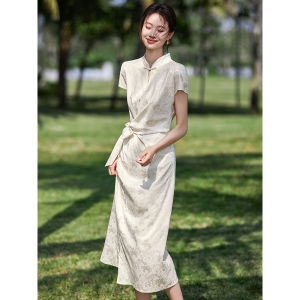 MOHANYIMEI | Chinese Style Slimming Cheongsam Dress Summer New Arrival