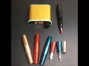 [Full Bộ] Máy Pen mini 5.0 - Máy Pen Mini 2 Đầu Phun Môi Phun môi mày mí siêu nhanh - Phụ kiện đầy đủ